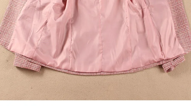 Herfst mode wollen pak vrouwelijke nieuwe jas dames klein jasje losse+ negen punten rechte broek wijde pijpen broek pak