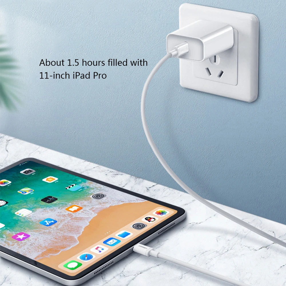 Быстрая зарядка PD зарядное устройство 18 Вт usb type C быстрое зарядное устройство для iPhone 11 X Xs 8 Xiaomi Phone PD зарядное устройство