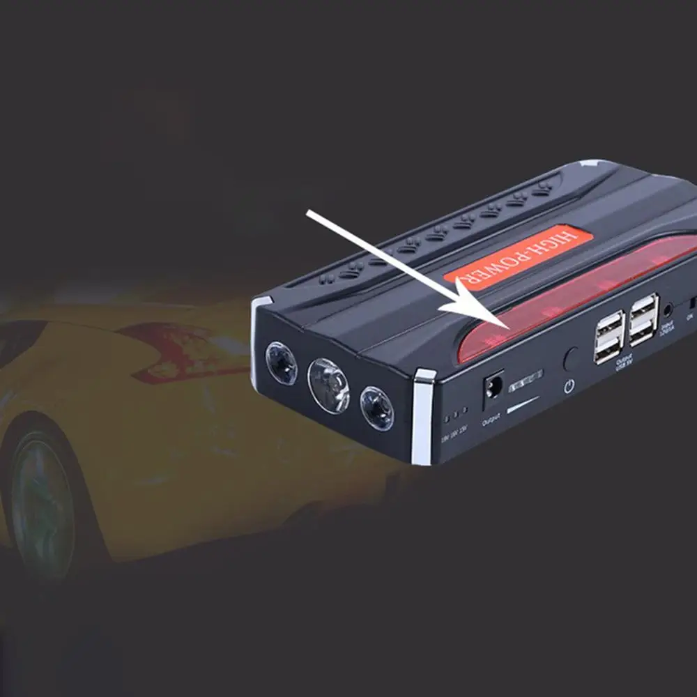 Новинка, USB пусковые устройства для автомобиля, многофункциональное автомобильное аварийное зарядное устройство, автомобильное зарядное устройство, водонепроницаемый пусковое устройство
