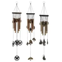 Открытый Сад Двор медный сплав Ветер мульти-трубка ветряной колокольчик висячие украшения