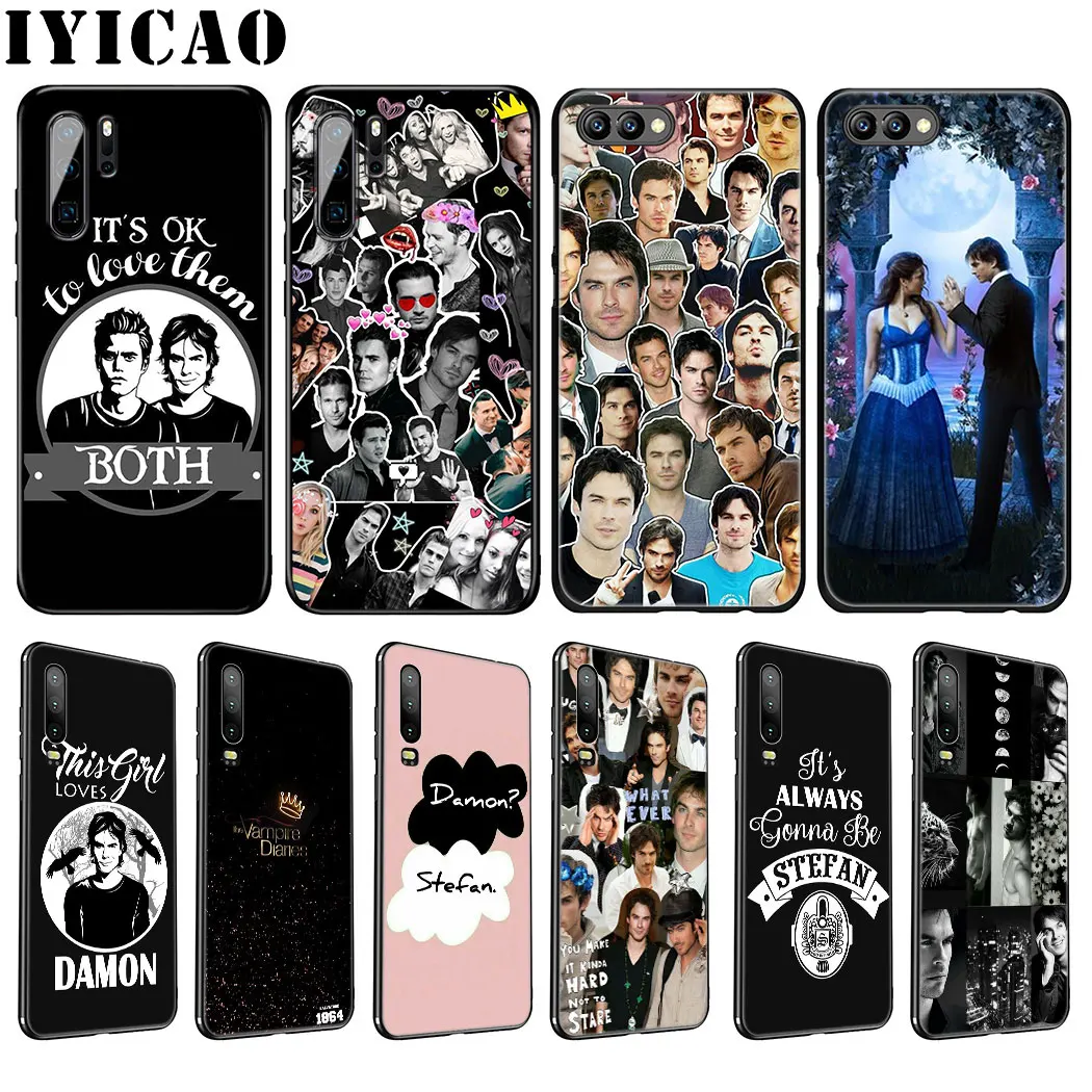 IYICAO The Vampire Diaries Soft Case for Huawei P30 P20 Pro P10 P8 P9 Lite Mini 2017 P Smart Z Plus 2019 Cover |