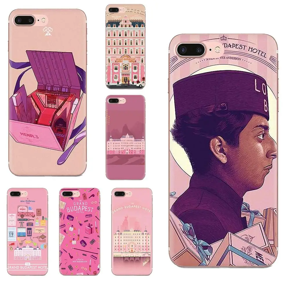 Wes Grand Budapest отель рисунок силиконовый чехол для Apple iPhone 4 4s 5 5C 5S SE 6 6S 7 8 11 Plus Pro X XS Max XR |