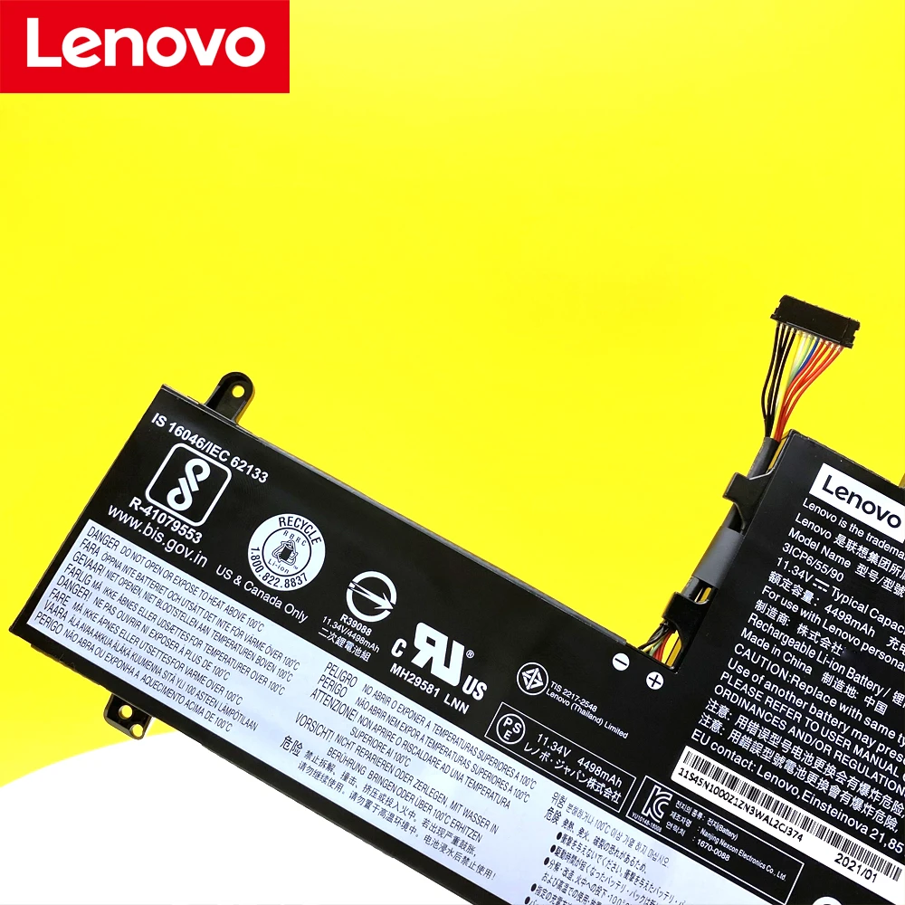 New Original Lenovo Legião Y530 Y53015ich Y7000 Y7000p 2022 2022 L17c3pg1 L17c3pg2 L17l3pg1 L17m3pg1 L17m3pg3 Bateria do Portátil Baterias p/ laptop - Imagem 6