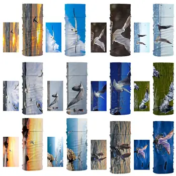 

Scarf New Head Face Neck Dust-Proof Isolate Fitness Bib Headdress Unisex Magic Tube Scarf Leggings Unisex All-Match Four Seasons