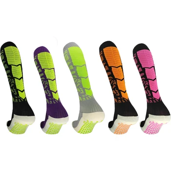 

Adult Over Knee Football Socks Breathable Sweat-absorbent Non-slip Training Sports Socks Thickened Stockings