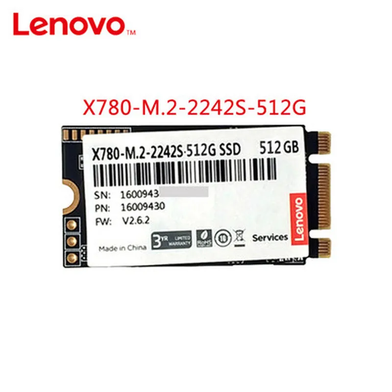  100% Original Lenovo X780 512G M.2 2242 NVMe SSD accelerator disk bundesweit unprofor