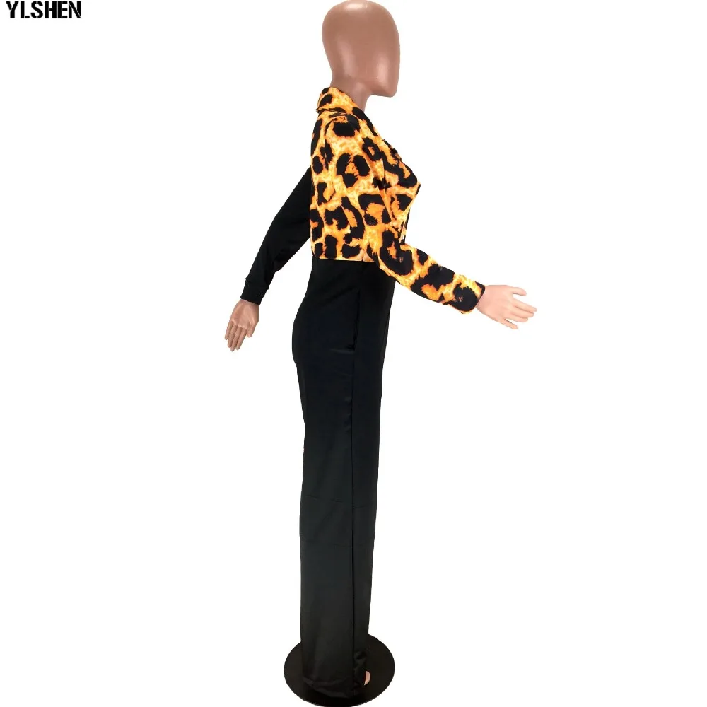 2019 News African Clothes Autumn Ladies Robe Africaine Jumpsuit Plus Pant Dashiki Fashion Long Sleeve African Dresses for Women 07