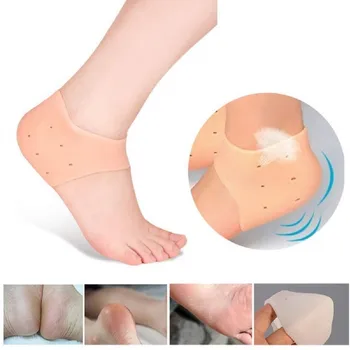 

1 Pair Silicone Foot Chapped Care Tool Moisturizing Gel Heel Socks Cracked Skin Care Protector Pedicure Health Monitors Massager