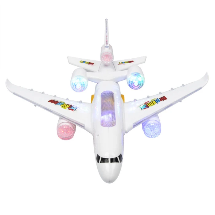 Самолет электрический светодиодный светильник с дистанционным управлением Музыка RC самолет открытый подарок для детей DC120