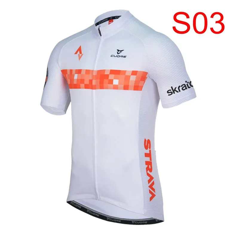 STRAVA Велоспорт Джерси летняя одежда для велосипедных гонок Ropa Ciclismo короткий рукав Футболка для езды на велосипеде Maillot Ciclismo K072502