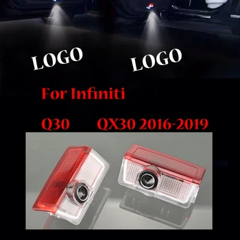 

For Infiniti Q30 QX30 2016 2017 2018 2019 2 Pieces Car Door Welcome Light Laser Projector Ghost Shadow Lamp