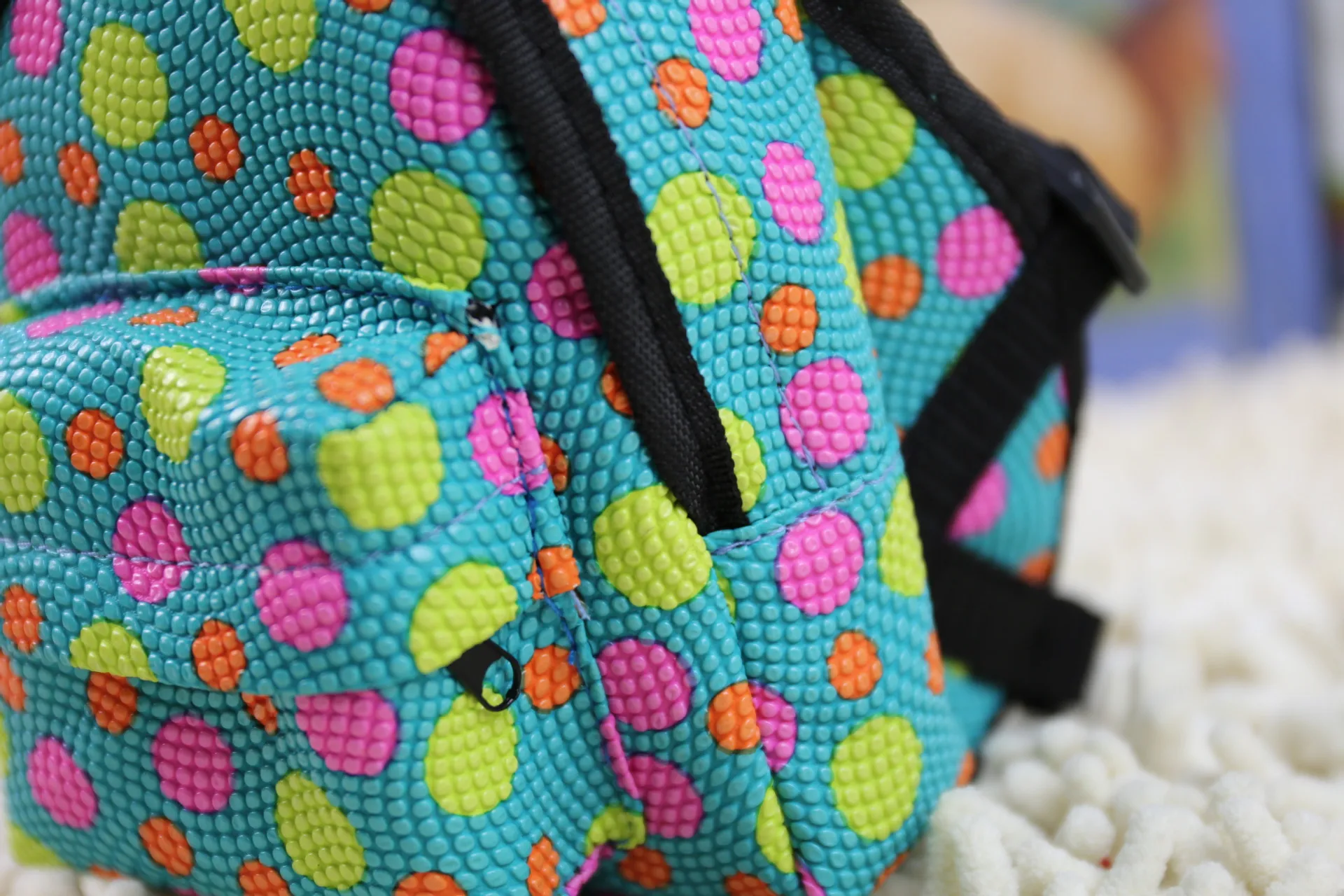 朱莉圆点宠物背包书包 (17)