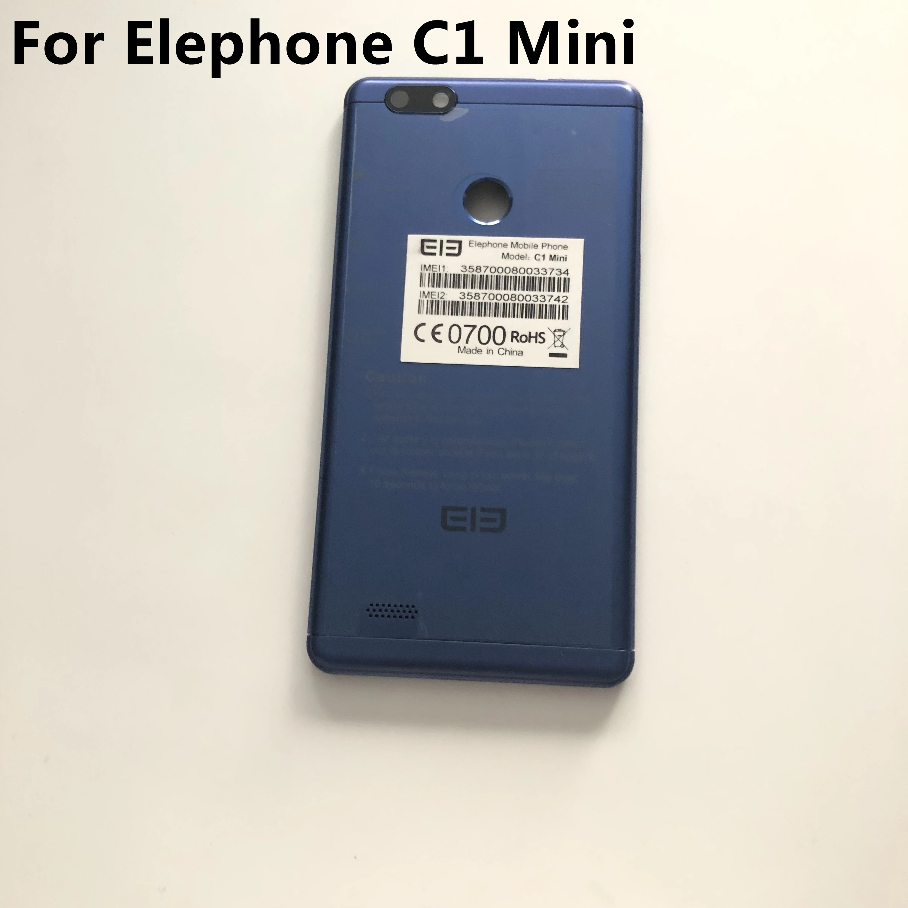 

Elephone C1 Mini Used Back Frame Shell Case + Camera Glass Lens For Elephone C1 Mini MT6737 5.0" 720 x 1280 Smartphone