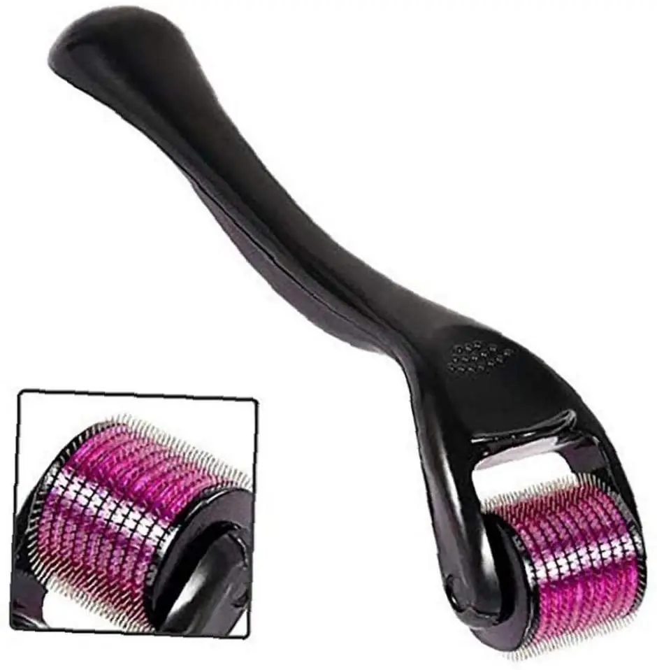 Micro Needle Roller Derma Dermaroller Titanium Hair Regrowth Beard Growth Anti Loss Treatment Thinning Receding | Красота и здоровье