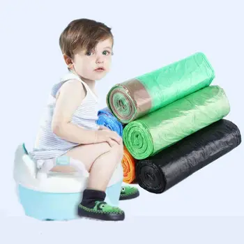

Potty Training Toilet Seat Bin Bags Travel Potty Liners Baby Toilet Accessories