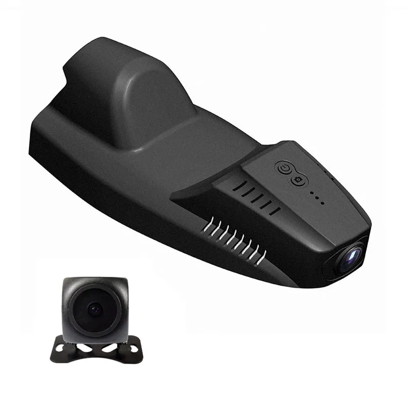 1080P Автомобильный Wifi DVR для Ford Escape Kuga 2013 Автомобильный видеорегистратор Novatek 96655 видеорегистратор две камеры - Название цвета: dual lens