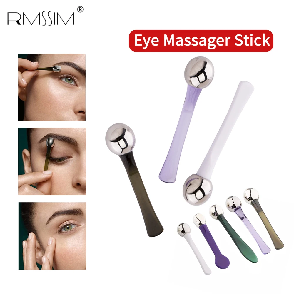 

Eye Cream Applicator Anti Wrinkle Eye Massager Stick Facial Mask Mixing Brush Essence Mixing Metal Spatula Beauty Care