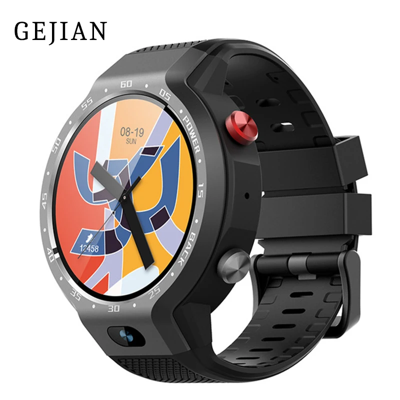 GEJIAN Новые 4G Смарт-часы Android 7,1 5MP двойная система Поддержка gps wifi Модные мужские и женские умные спортивные часы