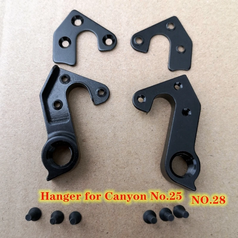

5PCS CNC Bicycle rear Derailleur hanger No.28 for canyon NO.25 Aeroad Ultimate CF Speedmax CF SLX mech dropout carbon frame bike