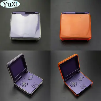

YuXi Transparent Crystal Clear Hard Case Shell Cover Protective For Gameboy Advance SP for GBA SP Game Console