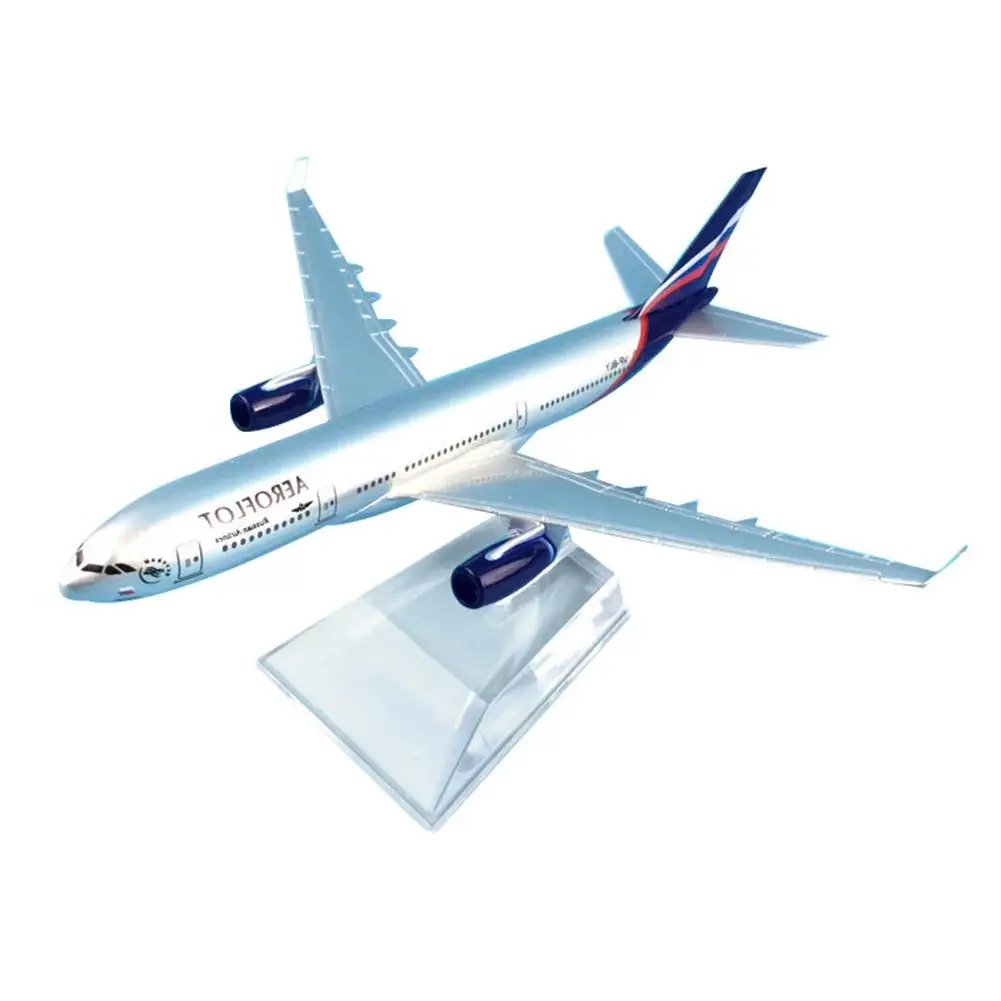 

1/400 16cm Russia Air Passenger A330-200 Plane Aircraft Airplane Model Kids Gift