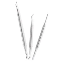 3 sztuk hak wrastające podwójne zakończone wrastające orteza na palec u nogi podnośnik plik Toe pielęgnacja paznokci Manicure Pedicure paznokcie czyste narzędzie do pielęgnacji stóp 5