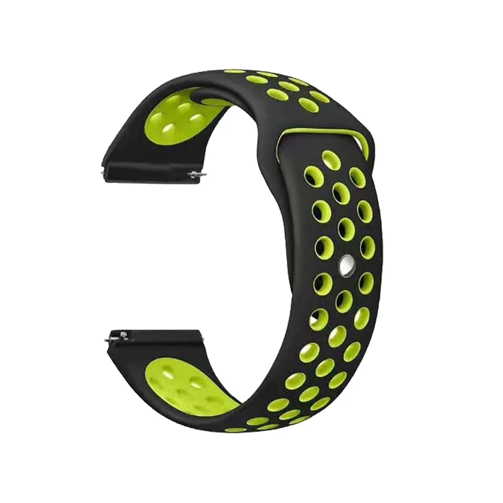 Ремешок для часов 22 мм 20 samsung galaxy watch 46 42 huawei gt 2 Gear s3 Frontier active S2 amazfit bip