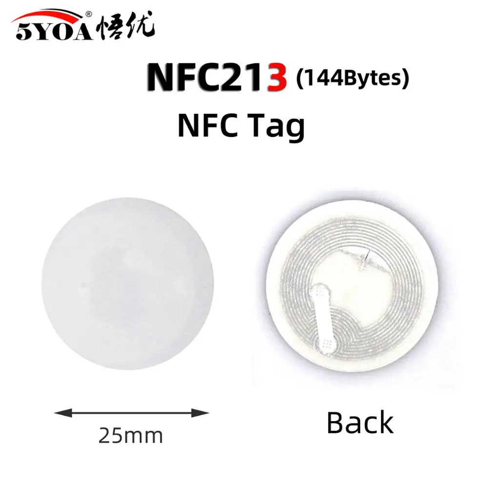Ярлыки NFC 213 10 шт. ярлыки значки стикеры 13 56 МГц для huawei share ios13 личной автоматизации