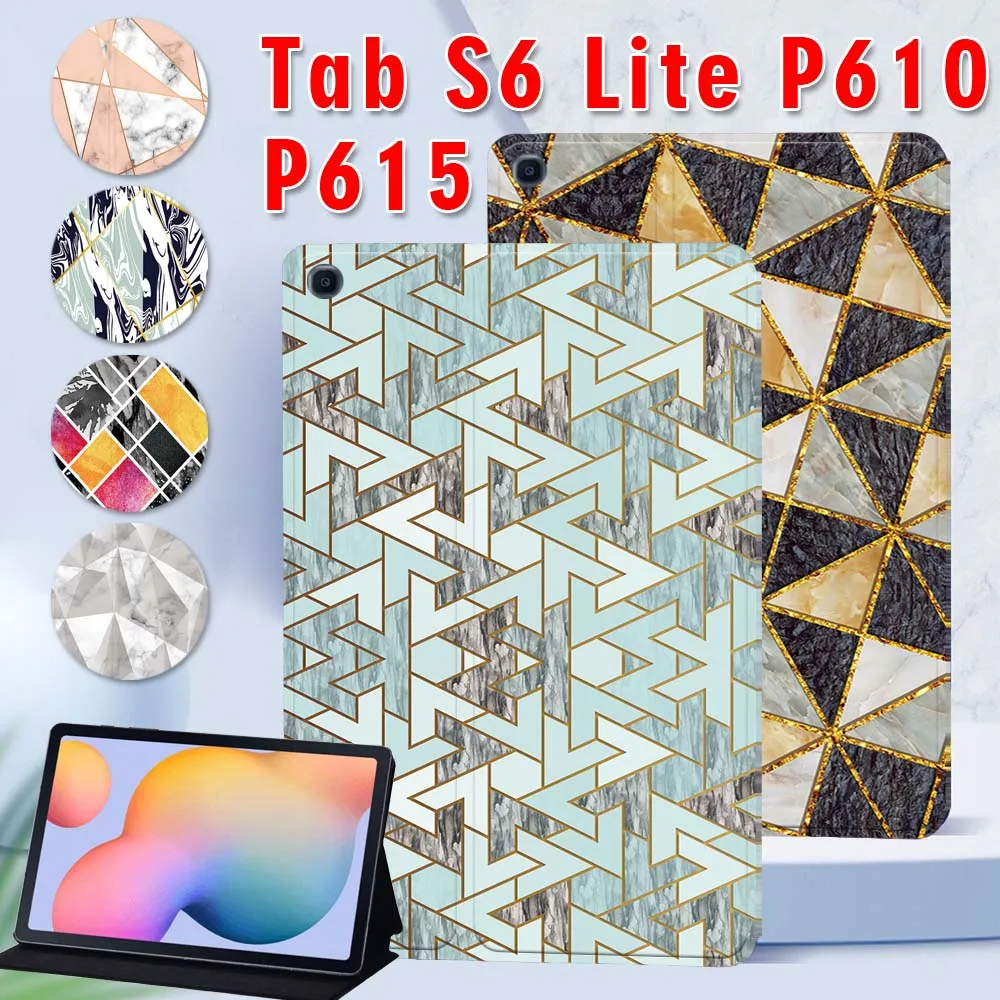 Custodia Per Tablet Samsung Galaxy Tab S6 Lite Sm-P610 P615 2020 10.4In Tablet Cover Funda Per Samsung Tab S6 Lite