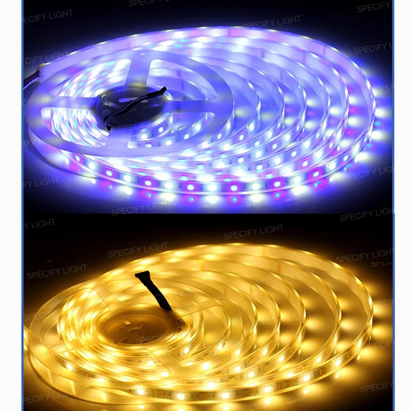 SMD 5050 RGBW LED Strip Light Waterprrof 12V Flexible Ribbon Lighting for Living Room Hotel TV Walls Halloween Christmas Decoration (8)