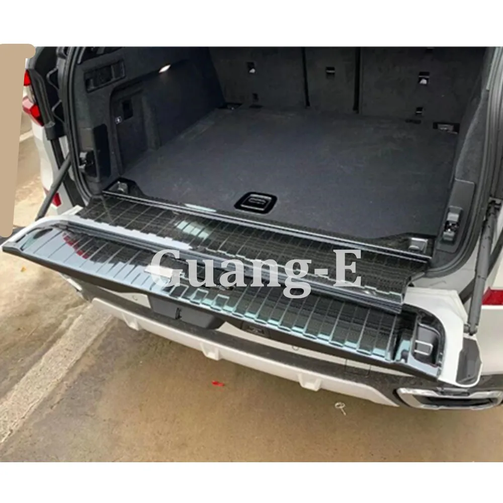 

For BMW X5 xDrive G05 2019 2020 Car inner built rear bumper trunk trim plate lamp frame threshold pedal parts 1pcs