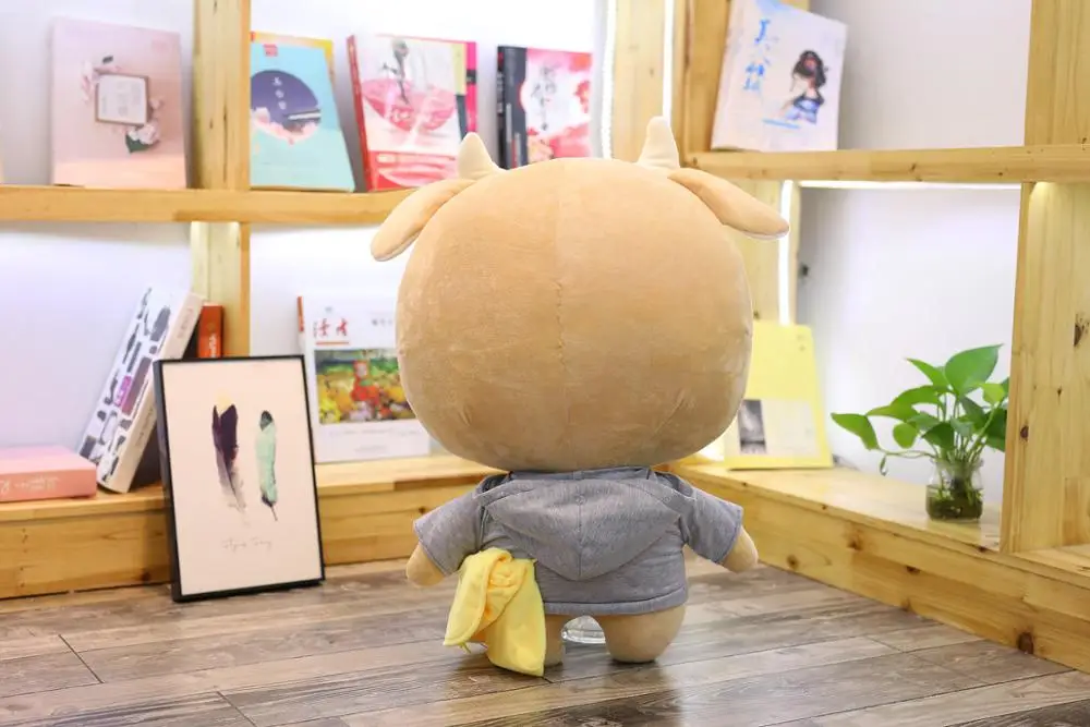 Korean Dramas Secretary Kim Cow Plush Hardworking Cow Doll On Sale