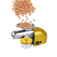 New Stainless Steel Oil Press Machine Commercial Home Oil Extractor Expeller Presser Press Press Hydraulic Sunflower Oil Press 2