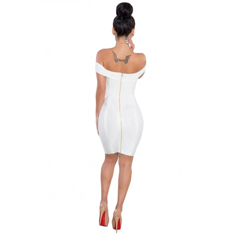 gold-chain-crisscross-lace-up-white-bandage-dress (1)