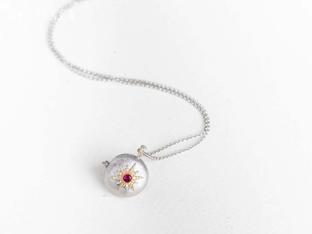 925 пробы Серебряная антикварная коробка для фото, ожерелье с подвеской, итальянский винтажный стиль, хорошее ювелирное изделие для женщин, дизайнерское ожерелье