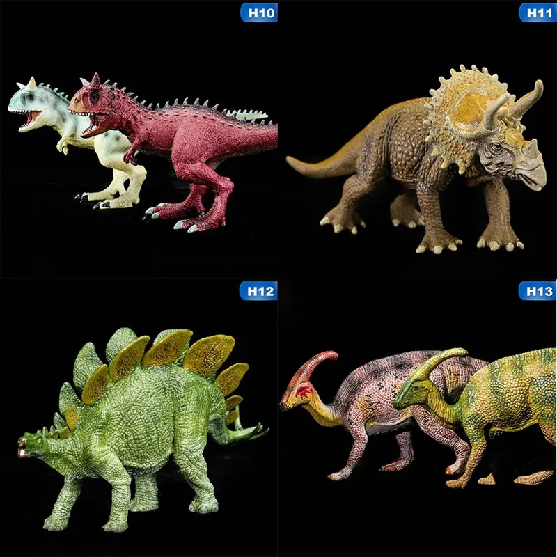 Большой размер Юрского периода жизни Набор игрушечных динозавров пластиковые игрушки для игр мировой парк динозавр модель фигурки детей мальчик подарок домашний декор