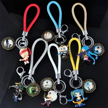 

Naruto Pirates League of Legends Non-Fun Fun Time Gem Keychain Sakura Sasuke Uzumaki Naruto Pendant PVC Box Custom processing