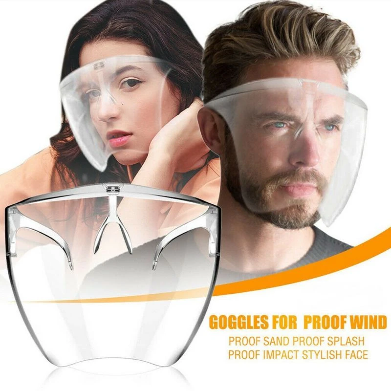 Gafas para nadar transparentes, protección facial duradera, máscara de seguridad, gafas para motocicletas MTB