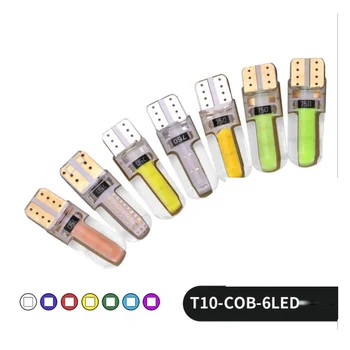 

500X T10 cob LED CANBUS W5W 168 501 194 12V Led Interior Lighting Bulb License Plate Clearance Lights Car Styling