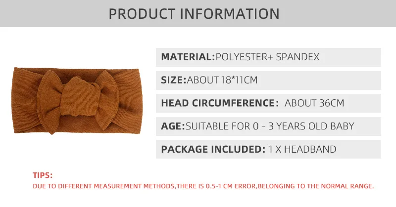 Повязка на голову для новорожденного ребенка с мягкими бантами, детский тюрбан для малышей, однотонная Детская резинка для волос, эластичная повязка на голову для маленькой девочки, аксессуары для волос
