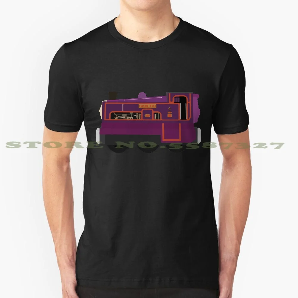 Culdee-Trenino In Legno Design Accattivante T-Shirt Alla Moda Tee Thomas Tank Engine Friends Ferrovia In Legno Ferrovia Culdee