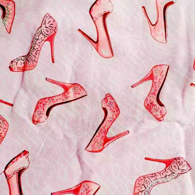 105*100 см со стразами Обувь на высоком каблуке Швейные Хлопок Поплин Ткань DIY ручной работы Материал Ткань для шитья, пэчворка