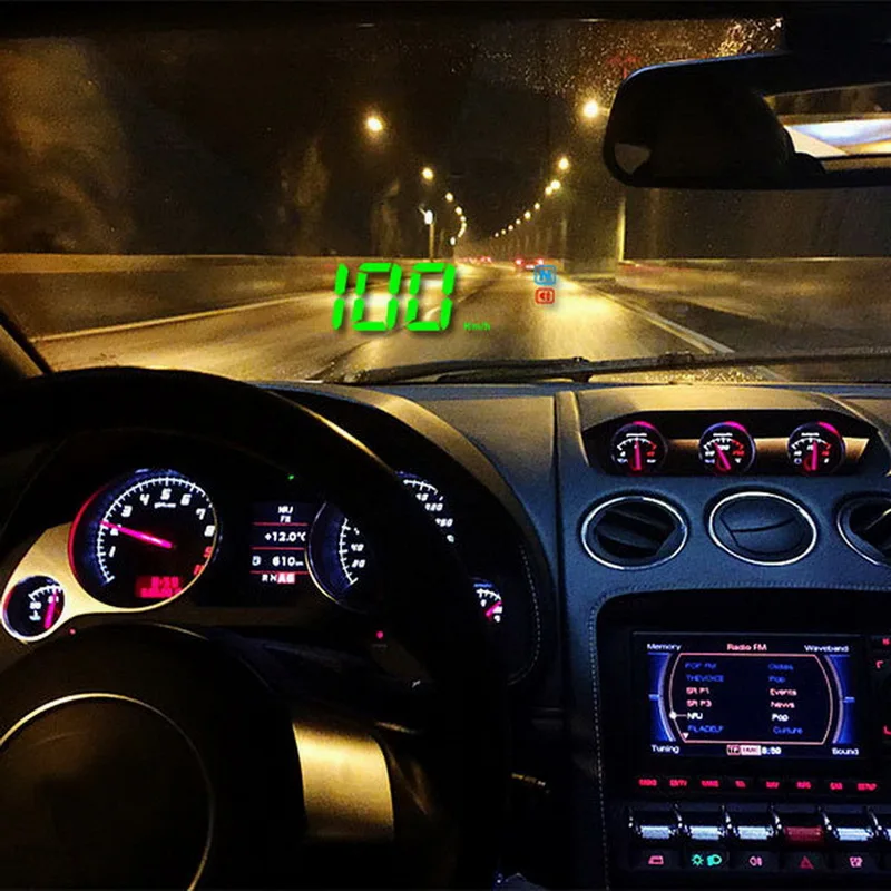 Большой экран 3," gps измеритель скорости Цифровой Автомобильный gps дисплей скорости превышения скорости ing сигнализация универсальная для мотоцикла грузовика автомобиля