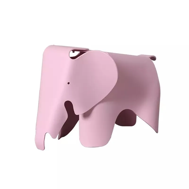 

The Children Animal Kids Chair Elephant Shape Children Chair In Room Welcomed By The Waterproof PP Plastic Chairs Bearing