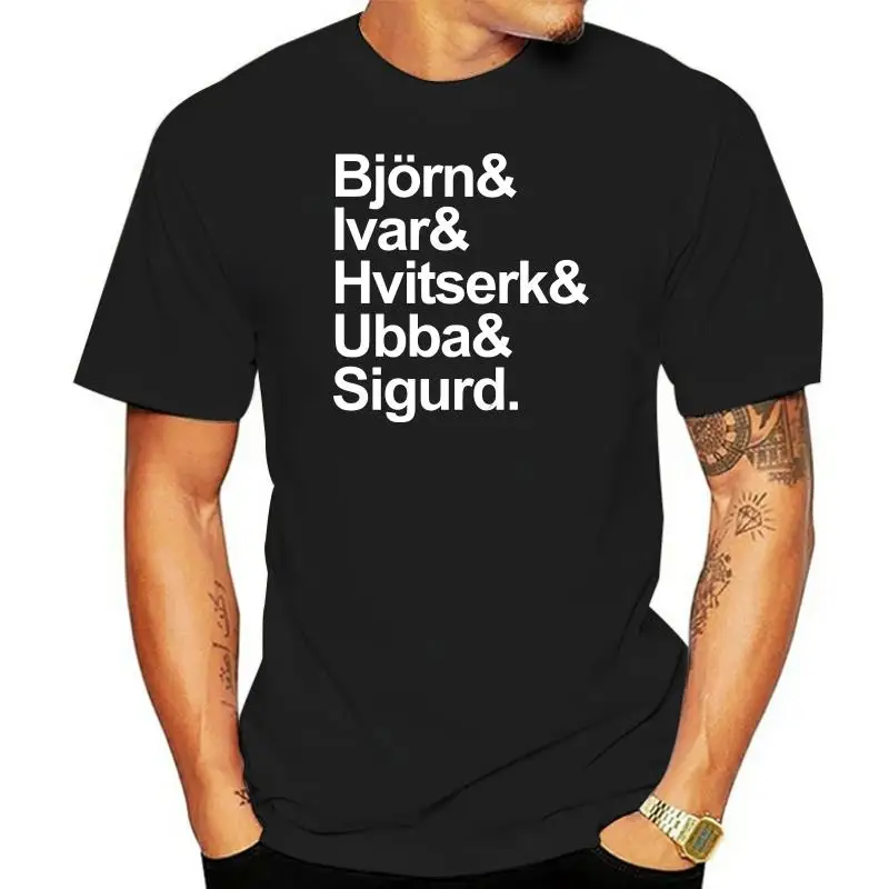 2019 модная футболка Vikings Bjorn Ivar Hvitserk Ubba agurd Ragnar Lothbrok Family Valhalla Tees |