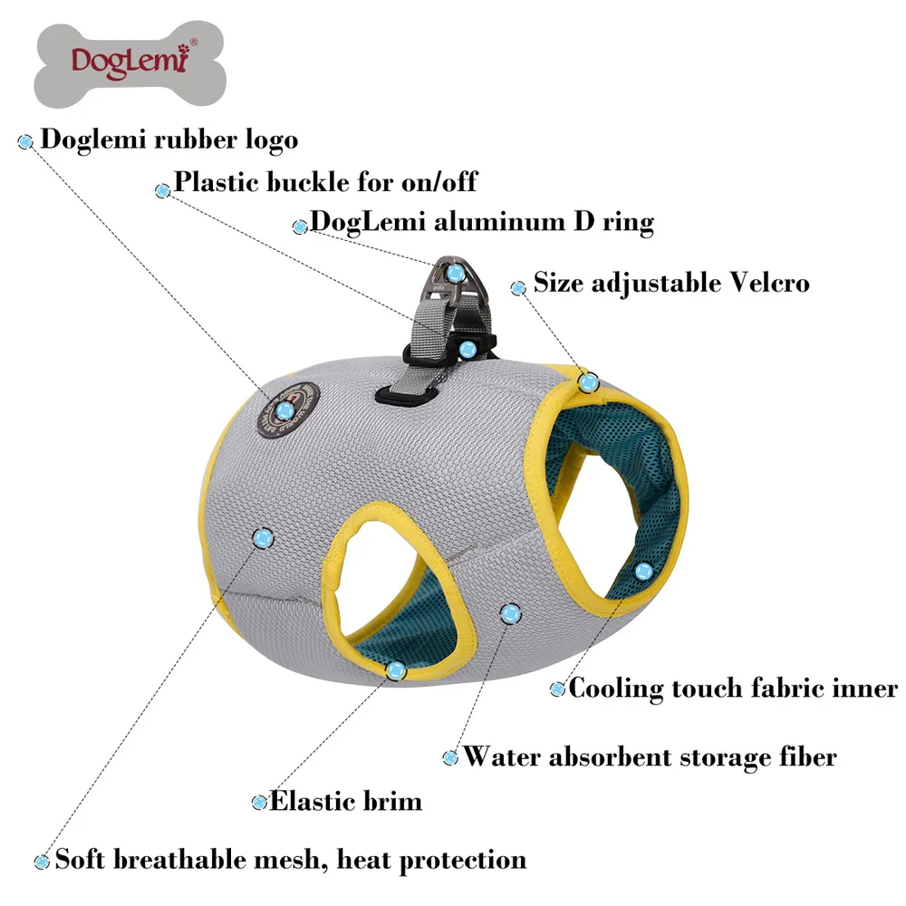 doglemi cooling pet vest