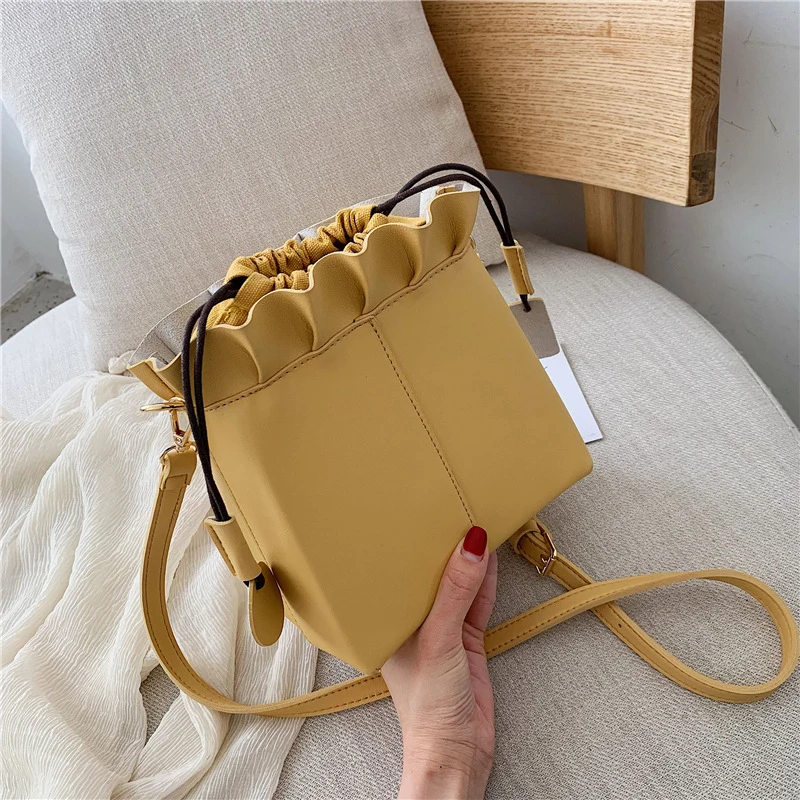 

Fashion 2019 High Quality String Messenger Bags Large Capacity Shoulder Bags For Ladies Bags Casual Crossbody Bags Female
