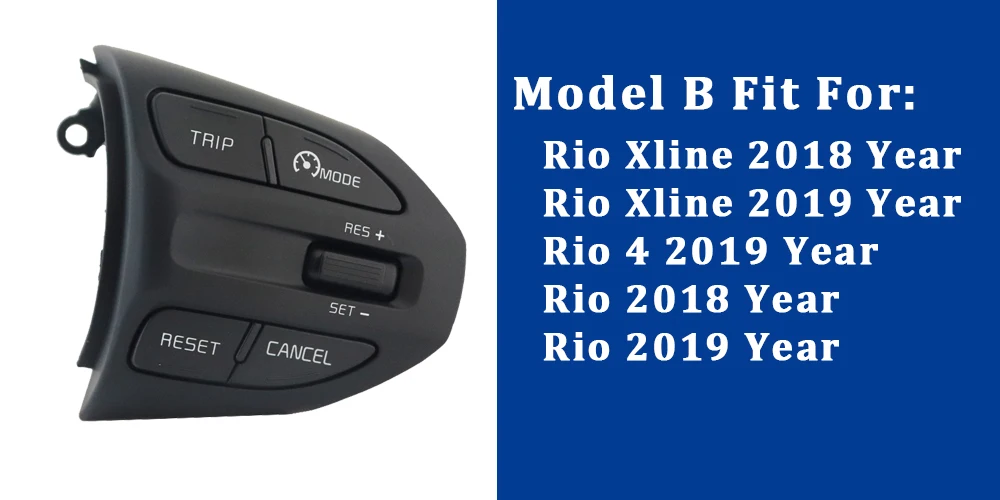 Кнопки рулевого колеса для KIA K2 RIO RIO X LINE Bluetooth телефон круиз контроль громкости переключатель автомобильные аксессуары