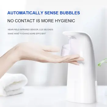 

300ml Portable Soap Liquid Bottle Intelligent Automatic Infrared Induction Foam Hand Washing Machine Foam Soap Dispenser
