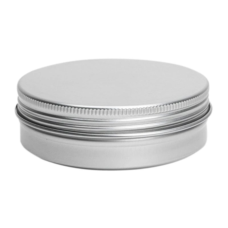 

ABDB-5 x Empty Cosmetics Pot Lip Balm Tin Jar Container screw 100ml